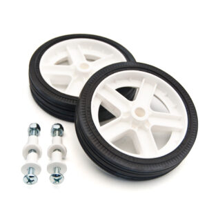 A04 | Juego de ruedas para andador tijera/paso a paso pintado x2