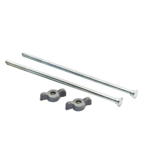 M09 | Juego de tornillos con tuerca mariposa para muleta x2