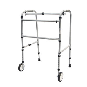 A14 | Andador paso a paso con ruedas regulable pintado