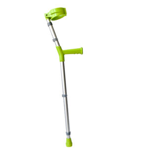 B25V | Bastón canadiense aluminio doble regulación verde