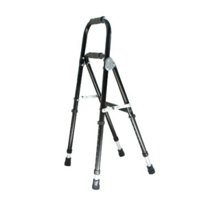 BC47 | Bastón cuádruple tijera regulable negro