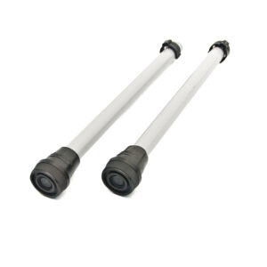 A042 | Juego de patas para andador tijera de 1″ con regaton