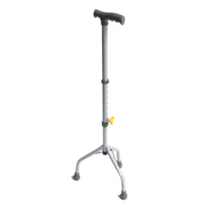 BT35-MT | Bastón trípode regulable base chica pintado - mango Te