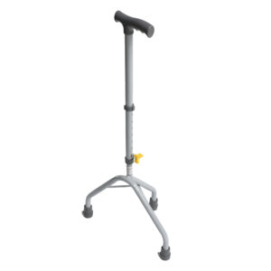 BT35-MT |  Bastón trípode regulable base ancha pintado - mango Te